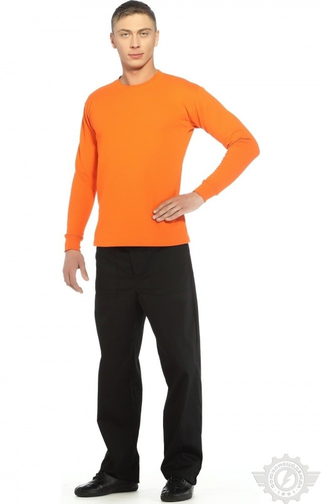 66304 Толстовка оранжевая  Одежда для промоакций  размер XL (104) Спецодежда  - Вид №5