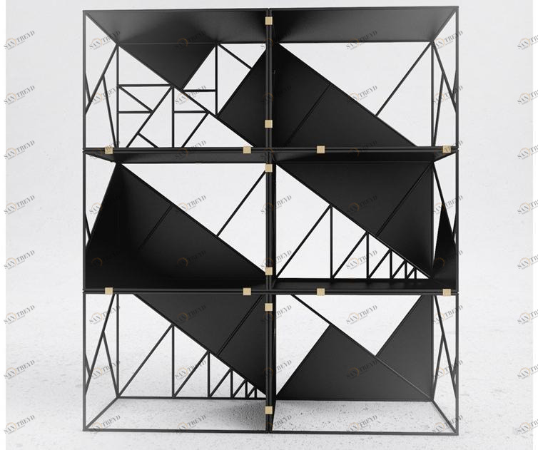 ODESD2 Открытый стальной книжный шкаф Z sun-id-1345234