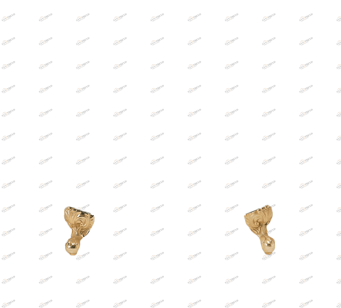 Gentry Home Bexley Cast iron bathtubs with feet Классическое темное золото sun-id-1075184