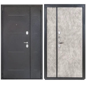 Дверь входная металлическая Порта 120x205 см левая грей арт