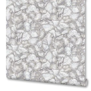 Обои флизелиновые Артекс Агат серые 1.06 м 10579-04
