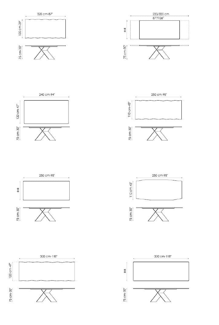 Бочковый стол BONALDO Ax ARCH-00131339 - Вид №13