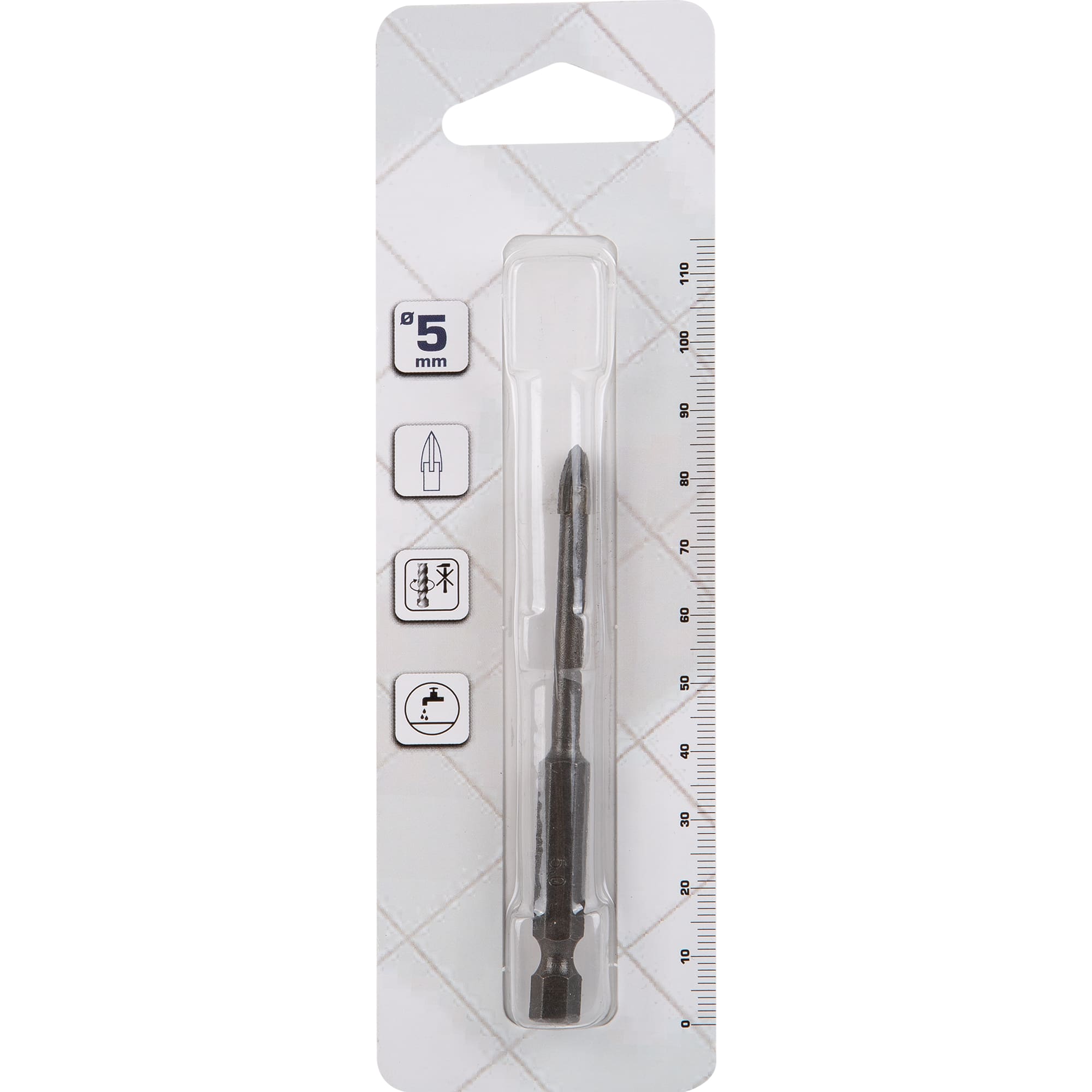 82603100 Сверло по стеклу и плитке 5x85 мм Santreyd  - Вид №3