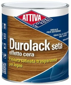 ATTIVA Алкидная отделка для микропористой вощеной древесины Smalti e pitture