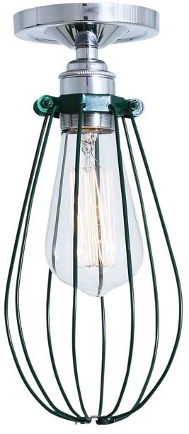 Mullan Lighting Потолочный светильник из латуни ручной работы Vox Mlcf14 - Вид №1