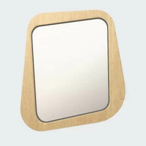 Зеркало настенное малое темно-серое Woodi WOODI ДИЗАЙНЕРСКИЕ 00-3966362 Серый