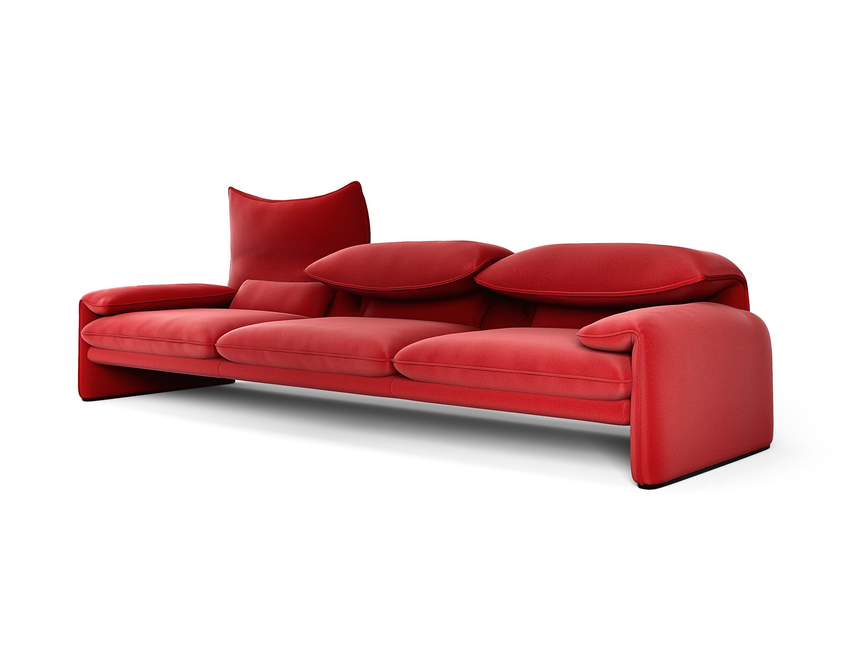 Диван из нубука CASSINA Living ARCH-00023782 - Вид №1