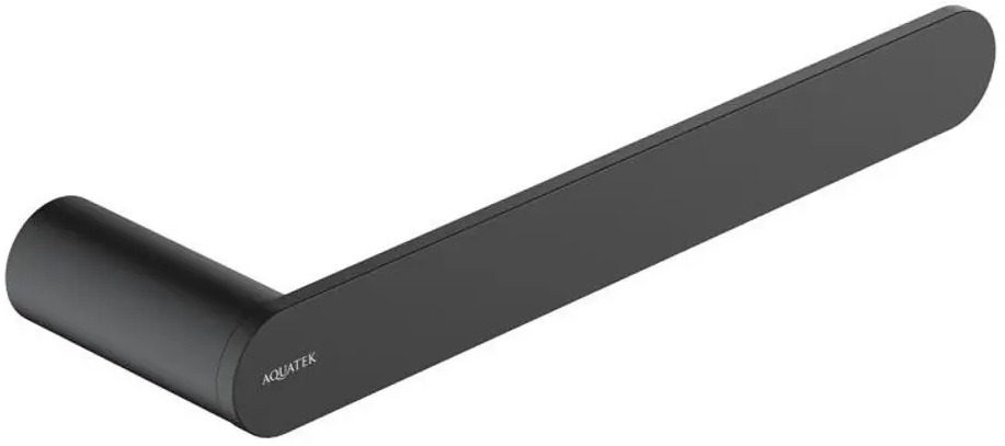 91649795 Держатель для полотенец Aquatek AQ4419MB 10см цвет черный STLM-0998874
