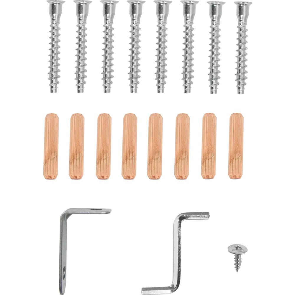 Стеллаж Spaceo KUB 1 секция 36x36x31.7 см ЛДСП цвет серый STLM-2117374 - Вид №7