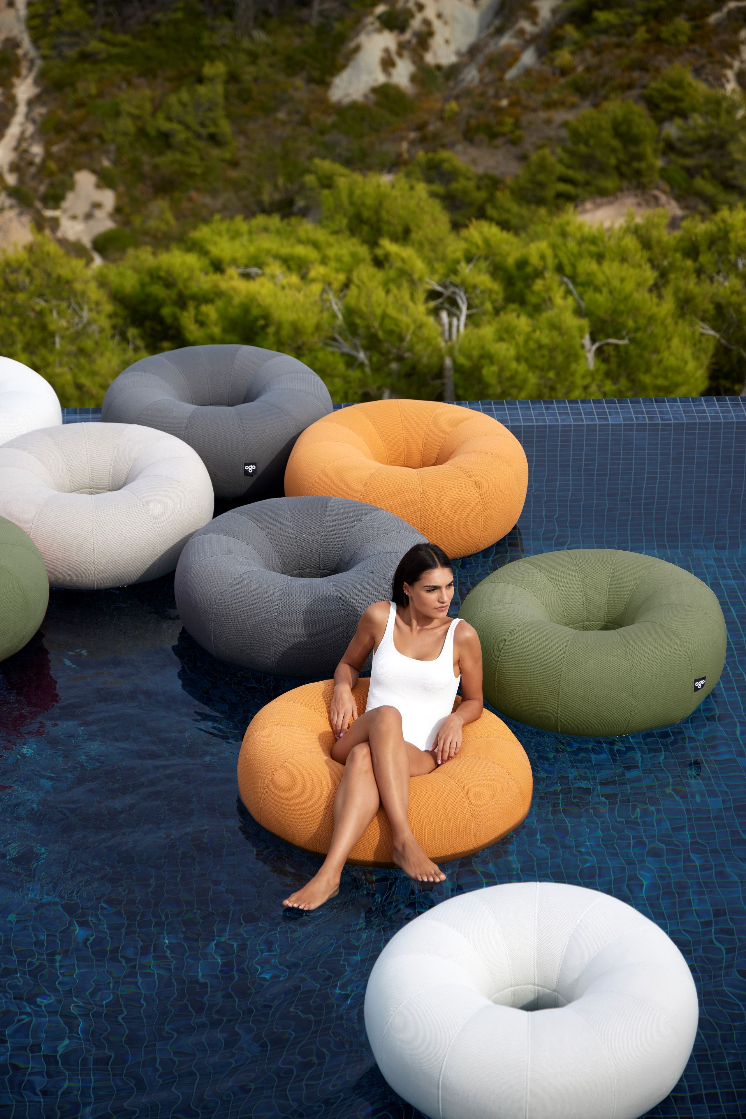 Круглый низкий садовый столик OGO Don Out ARCH-00095584 - Вид №25