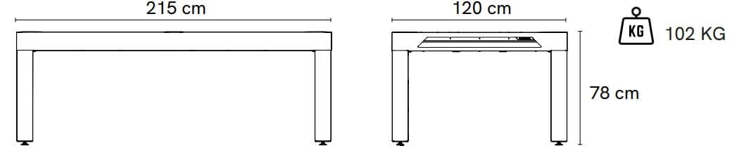 Прямоугольный бильярдный стол Cornilleau Classic ARCH-00029186 - Вид №59