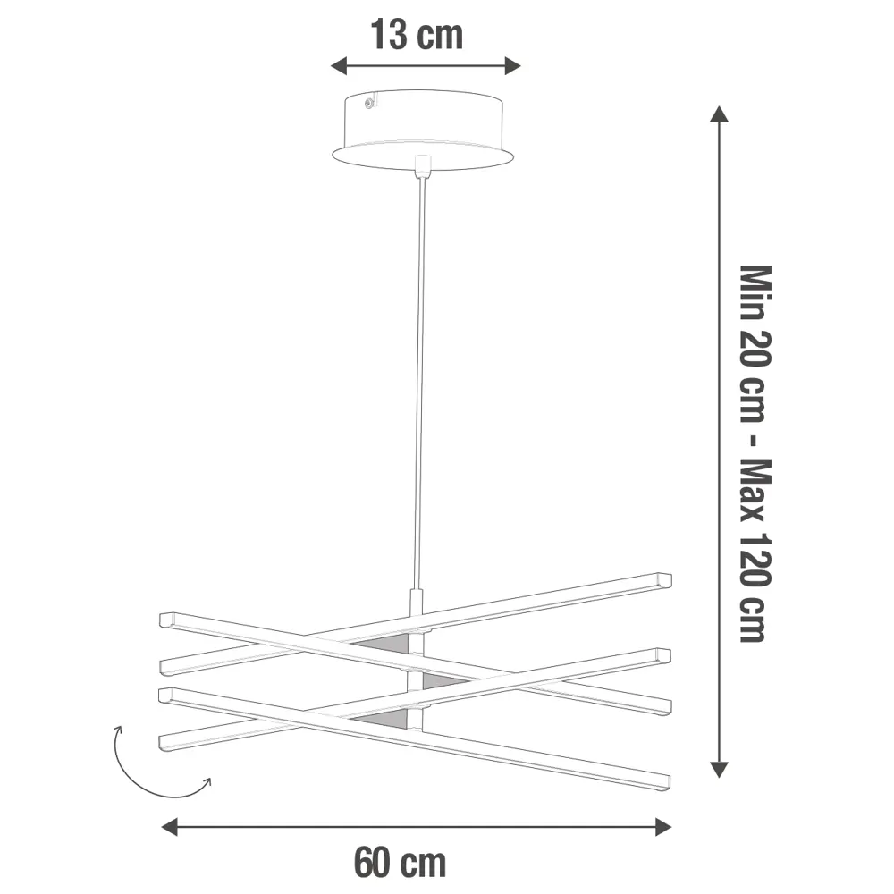 Светильник подвесной KREAFORTA Comito нейтральный белый свет STLM-2193619 - Вид №11
