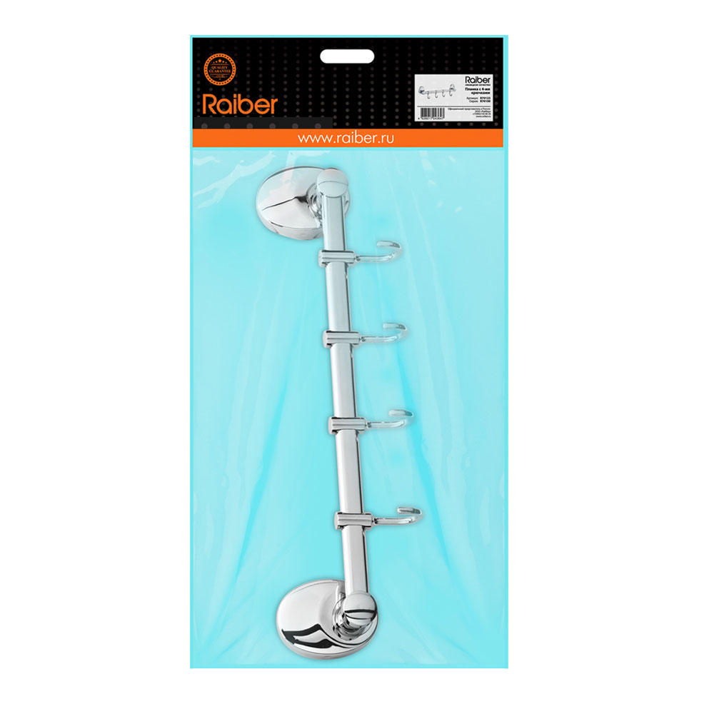 R70123 Планка с 4-мя крючками Raiber  - Вид №1