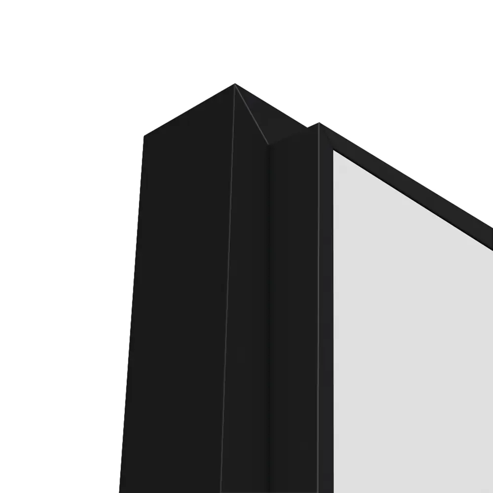 Дверь межкомнатная глухая обратного открывания с замком комплекте Invisible 80x230 см цвет белый левый VELLDORIS STLM-2030955 - Вид №1