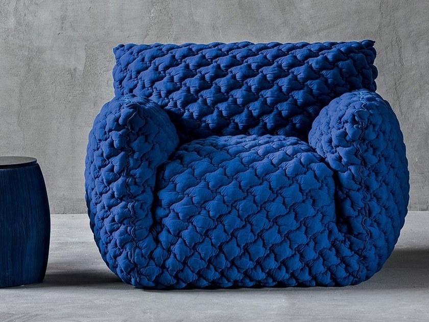 Gervasoni Кресло из ткани со съемным чехлом с подлокотниками Nuvola sun-id-1451243 - Вид №3