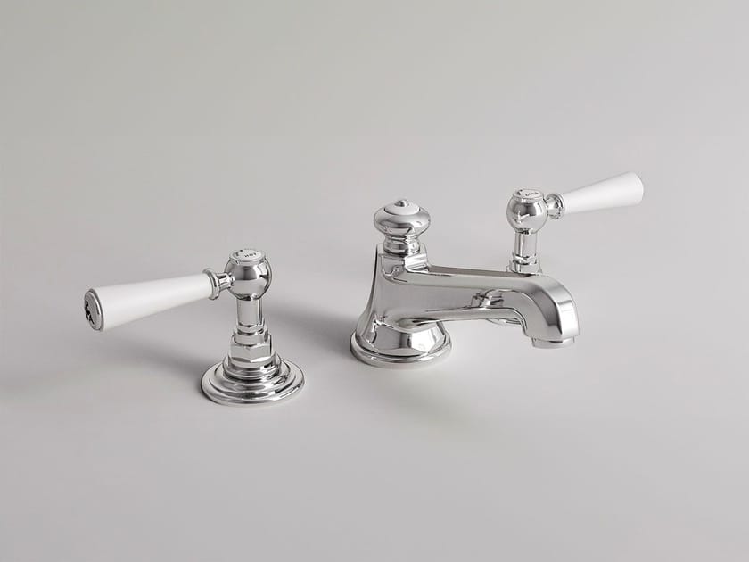 Смеситель для раковины с 3 отверстиями для пола с отдельными розетками Park Avenue Astaire ARCH-00006741