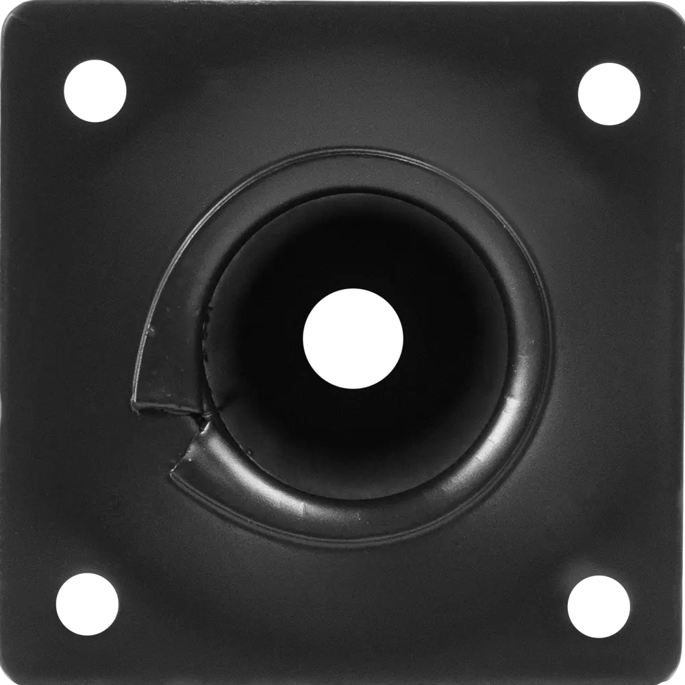 Ножка круглая 300х30 мм сталь  цвет черный Santreyd STLM-2138234 - Вид №3