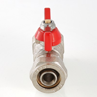 VT.342.N.1604 Кран шаровой с обжимным соединением и внутренней резьбой Valtec 16 х 1/2"  - Вид №2