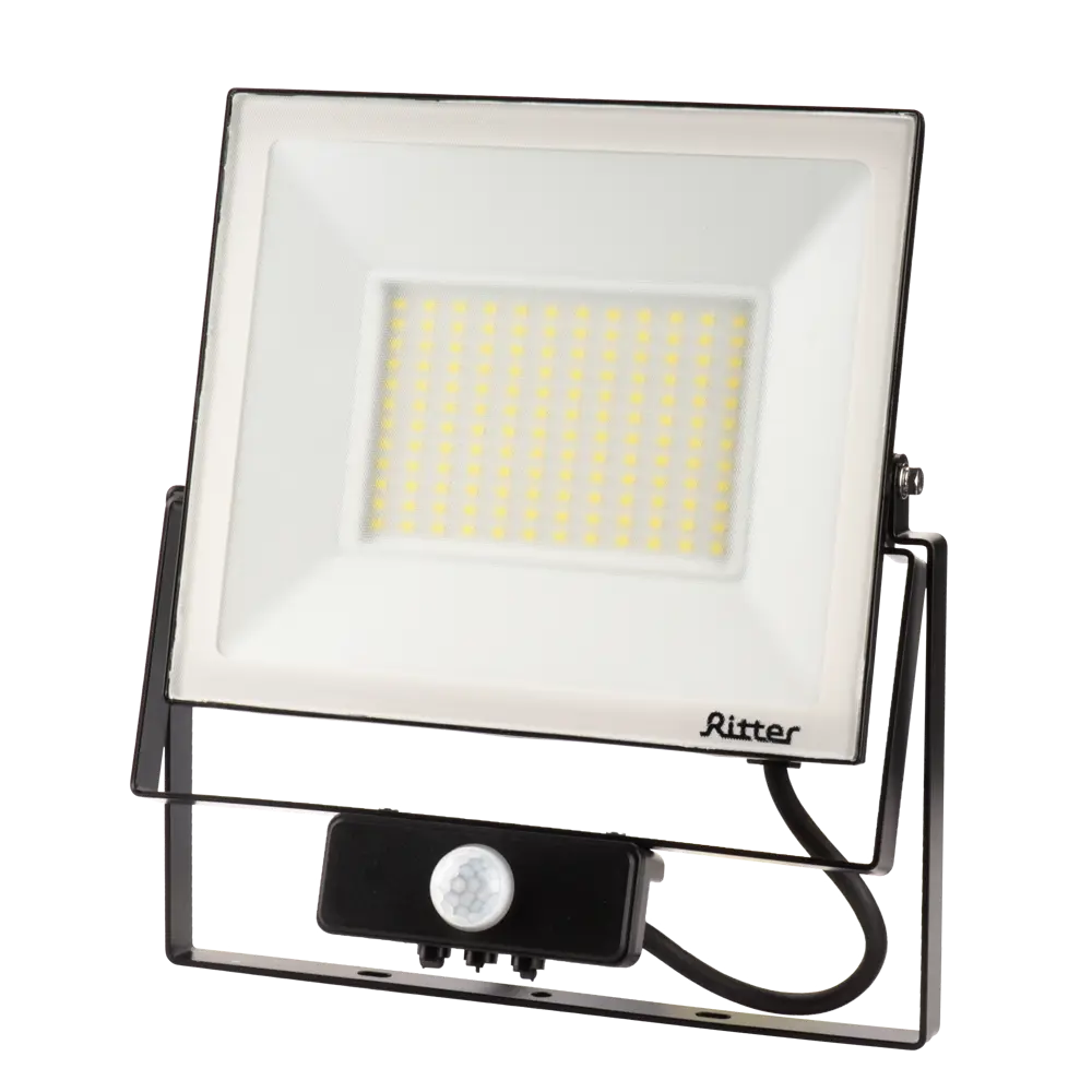 RITTER Profi LED прожектор 100Вт с датчиком движения для уличного освещения 83986914 STLM-0045897 - Вид №4