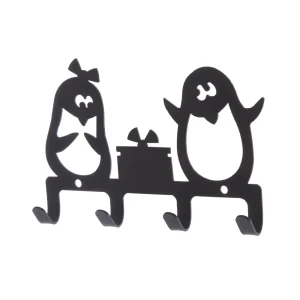 Крючок четырёхрожковый DuckandDog «Новый год», сталь, матовый чёрный 13697003 STLM-2132615