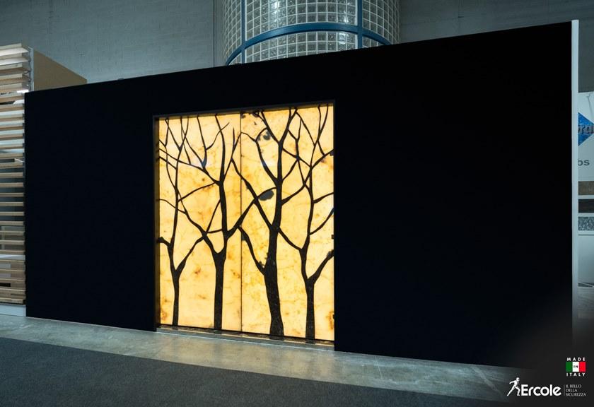 Ercole Раздвижная входная дверь из оникса с подсветкой sun-id-1421151 - Вид №7