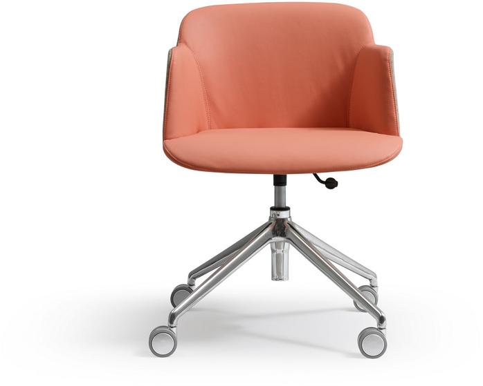 Quinti Sedute Вращающееся офисное кресло из ткани на колесиках Deep sun-id-1429144 - Вид №1