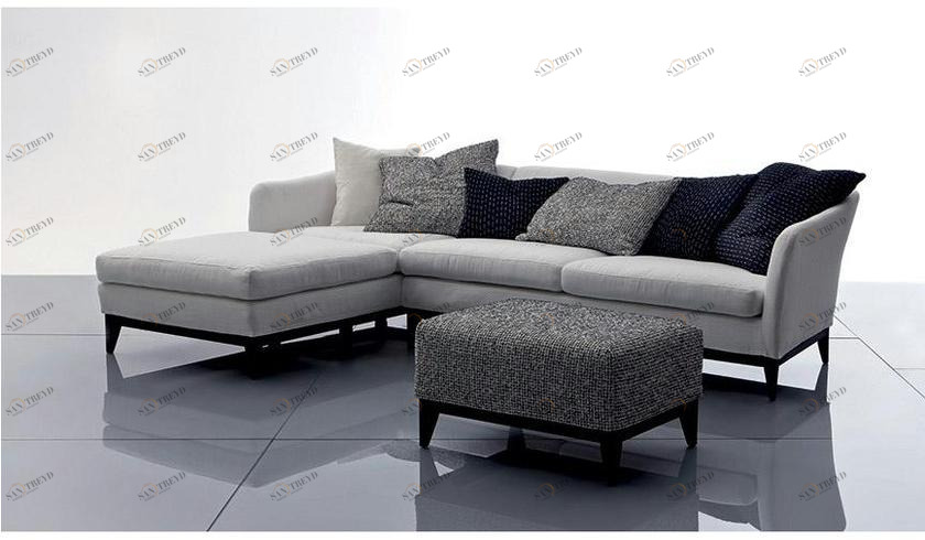 Marac Диван из ткани с шезлонгом Vic sun-id-1470996