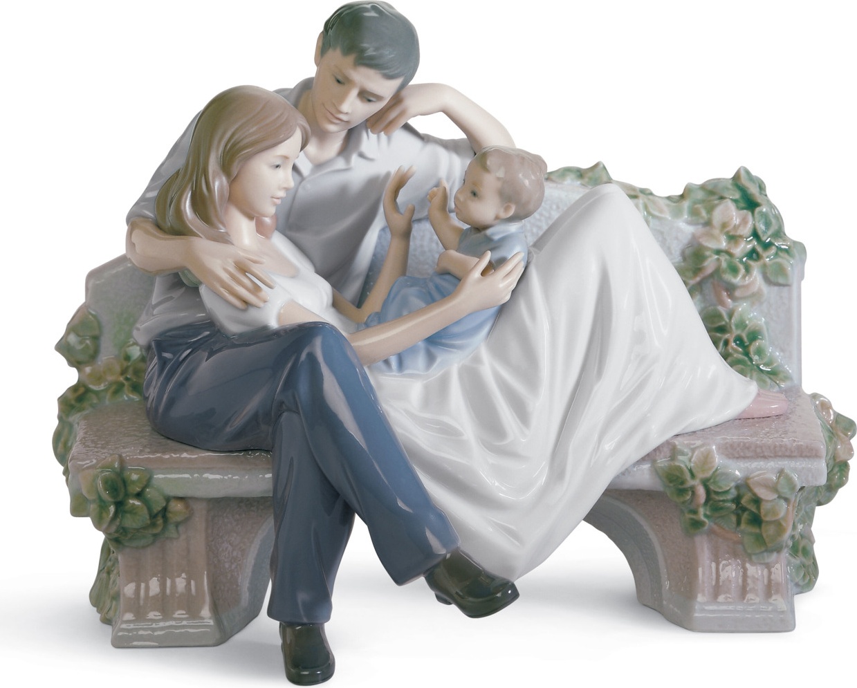10669026 LLADRO Фигурка Lladro "Бесценный миг" 23х19см Фарфор Lladró 
