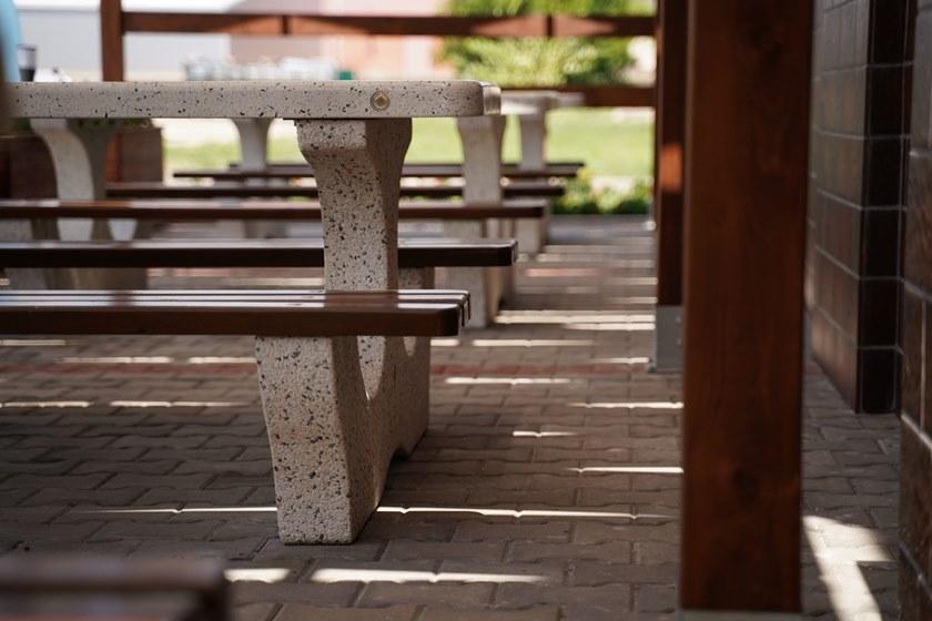 ENCHO ENCHEV - ETE Стол для пикника из бетона и дерева  116  - Вид №4