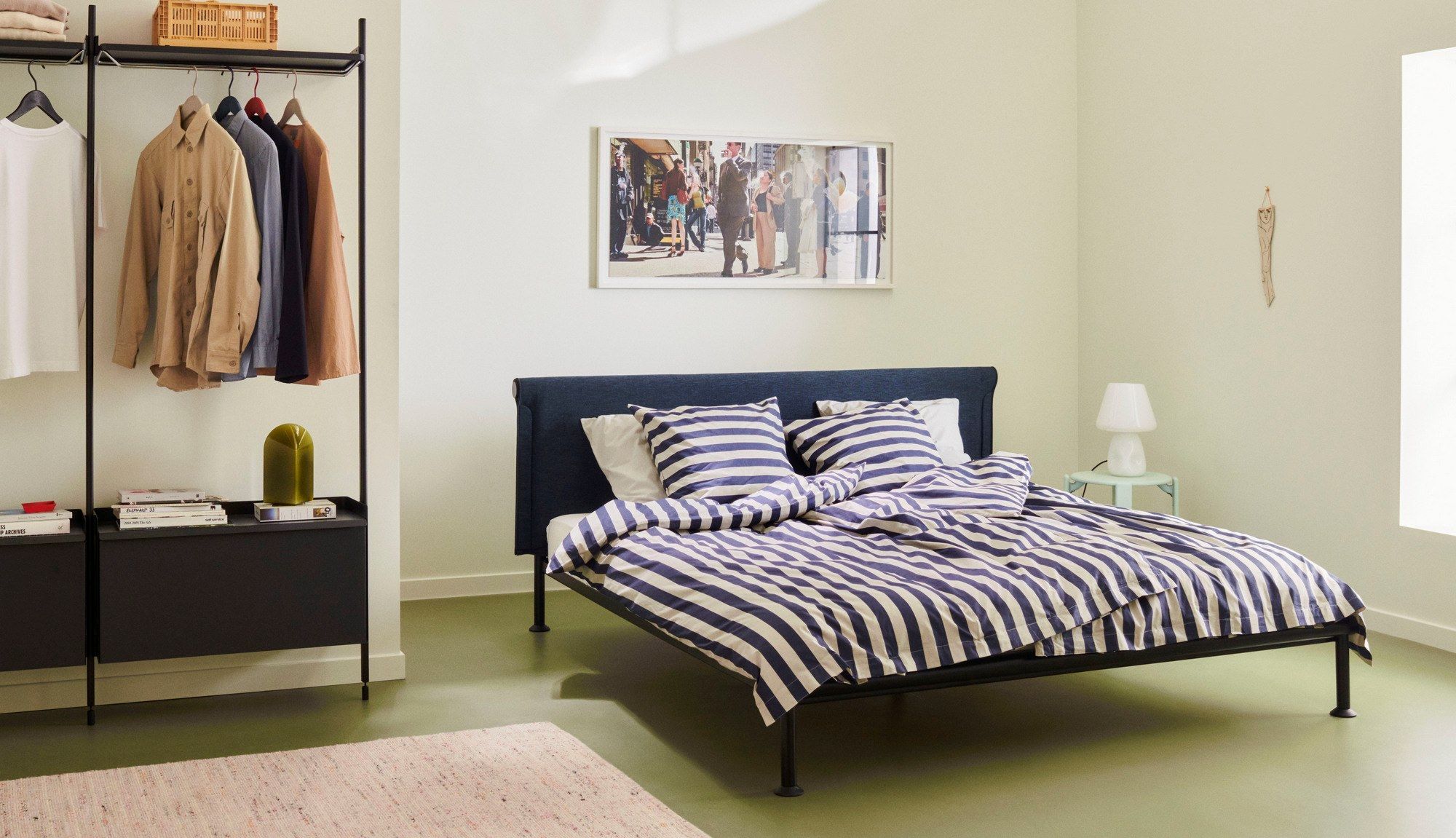 Двуспальная кровать с мягким изголовьем Hay Tamoto ARCH-00017627 - Вид №3