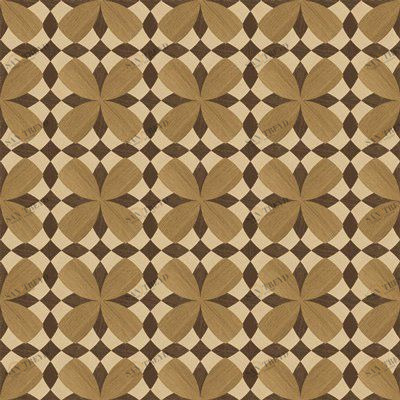 Художественный паркет Da Vinci Щитовой 26-063 Дуб (Гладкая) 500х500 мм 26010063