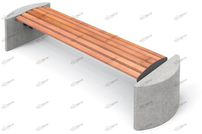 City Design Деревянная скамейка без спинки Taurus Taurus cpw,taurus pw