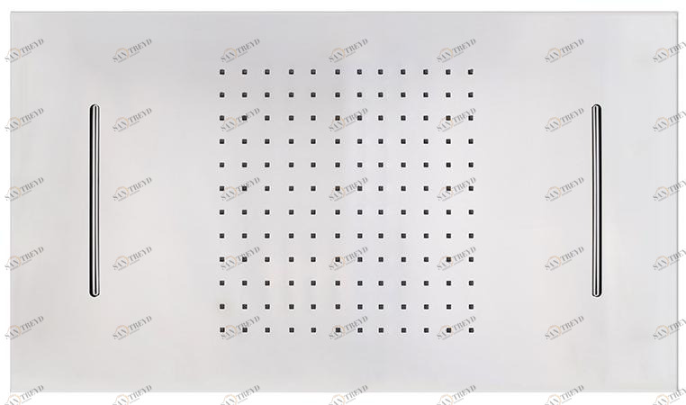 GUGLIELMI Встраиваемая прямоугольная лейка для душа из нержавеющей стали sun-id-1511594