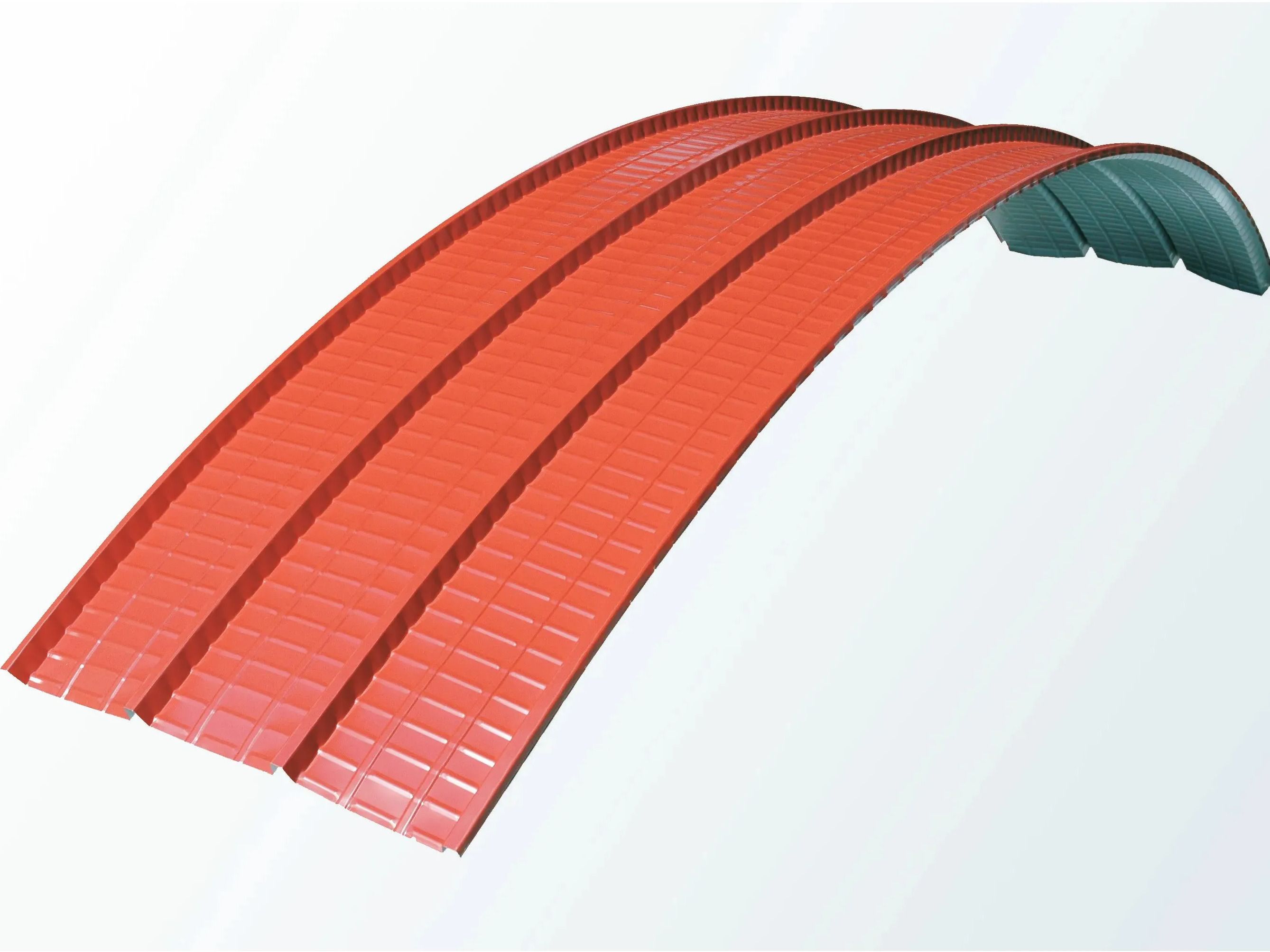 Изогнутые листовые металлы ELCOM SYSTEM изогнутые листы ARCH-00006809