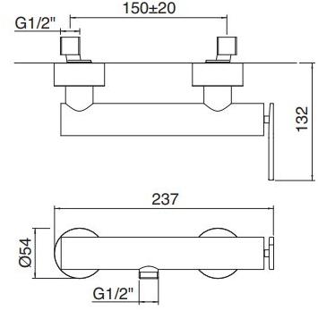 Rubinetterie Treemme Time  5156_tm  - Вид №1