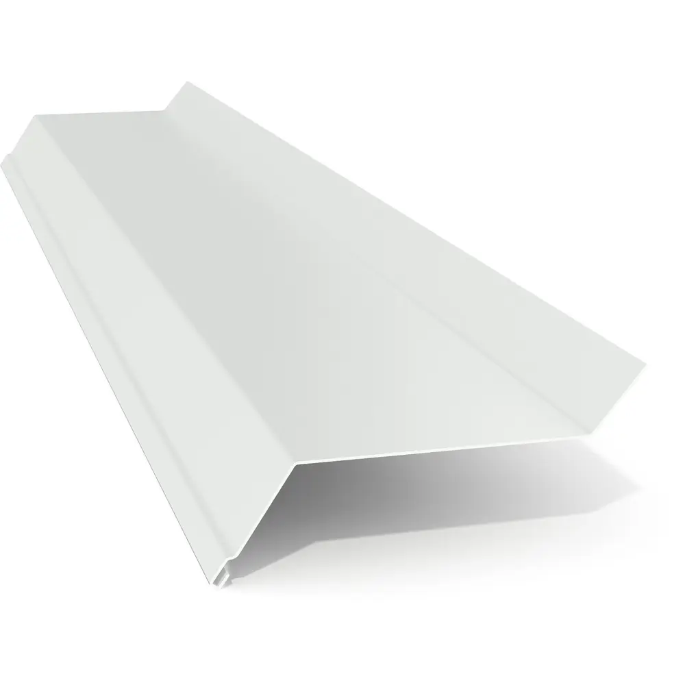 Отлив оцинкованный 50x2000 мм белый Santreyd STLM-2107058