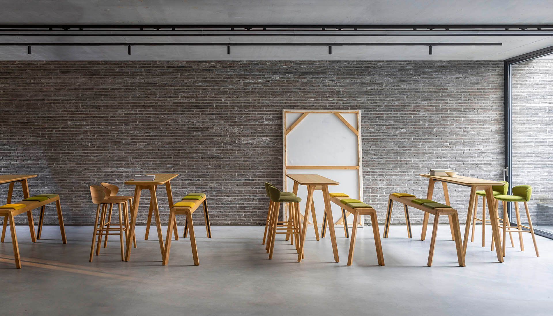 Высокий прямоугольный деревянный стол True Design E-QUO ARCH-00016968 - Вид №9