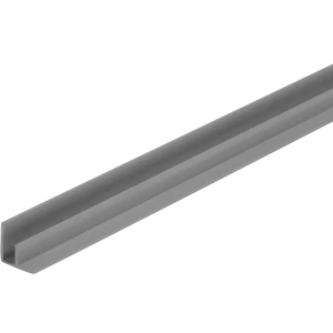 Профиль угловой F-образный для стеновой панели 60х0.4 см алюминий