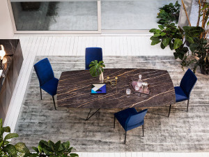 Фиксированный стол с керамической столешницей