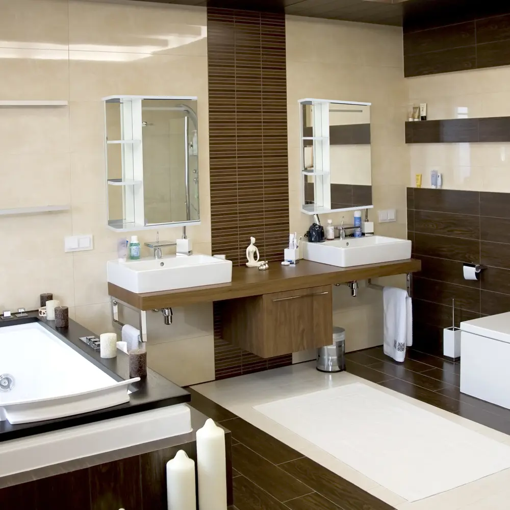 Шкаф зеркальный правый, 55 см Santreyd Без серии STLM-2044750 - Вид №3