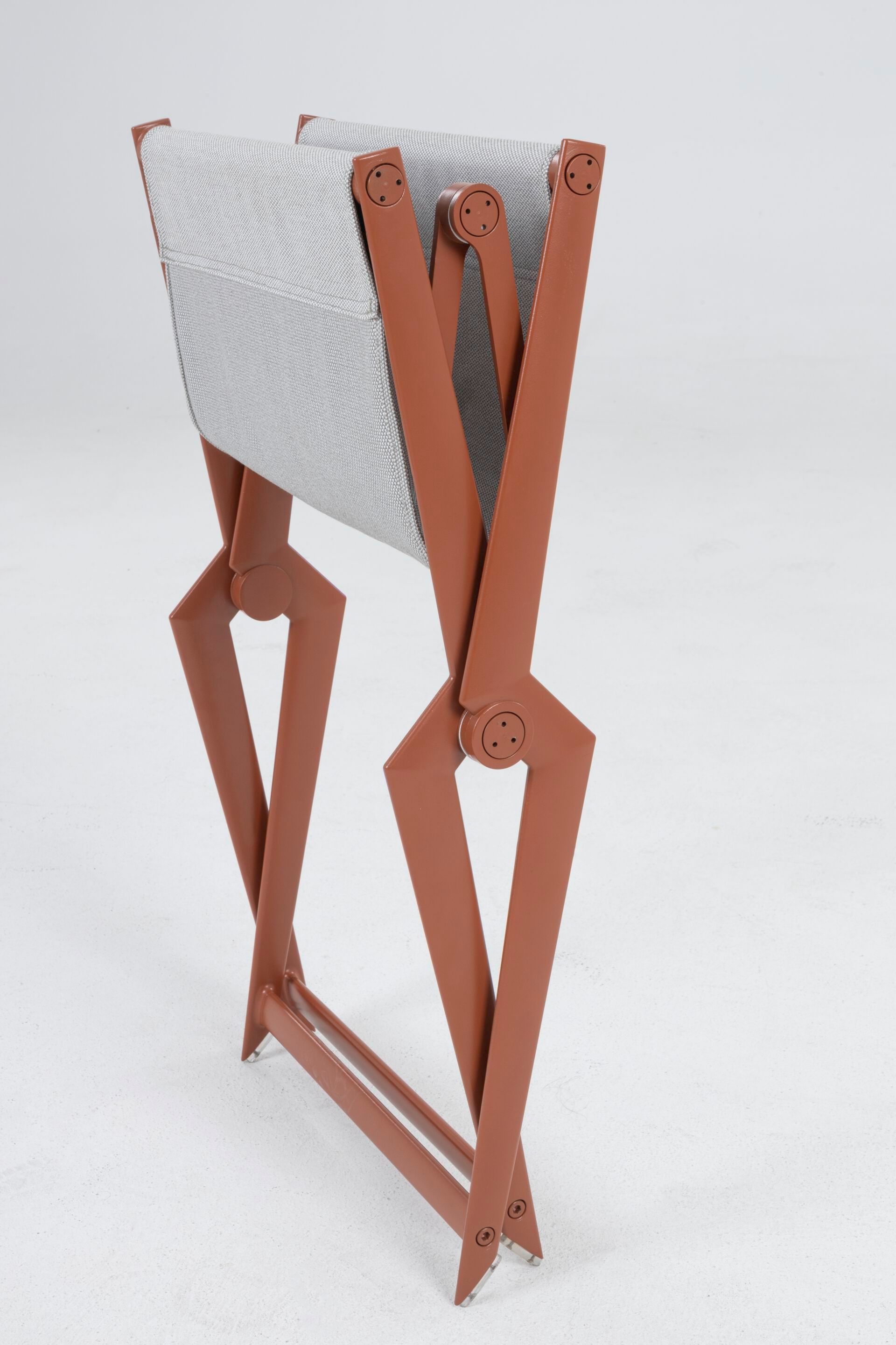 Литой алюминиевый и тканый низкий садовый стул YAAZ Saye ARCH-00144186 - Вид №3