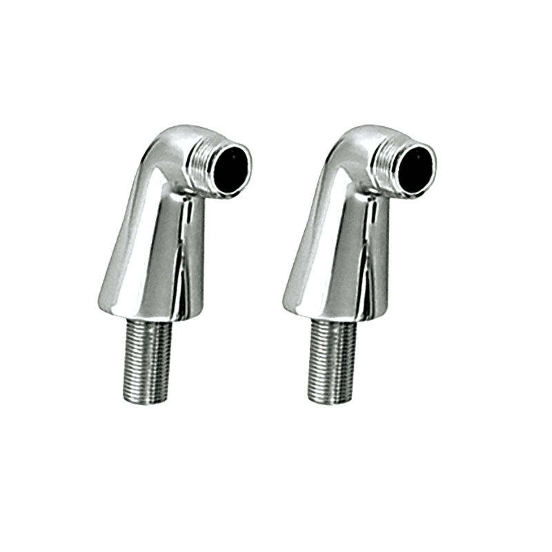 094000 PREMIUM Прямой эксцентричный набор для ванны локтя Хром GRB MIXERS 