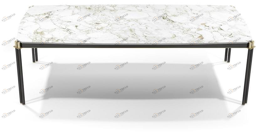 Capital Collection Прямоугольный мраморный стол для гостиной Tudor sun-id-1393758