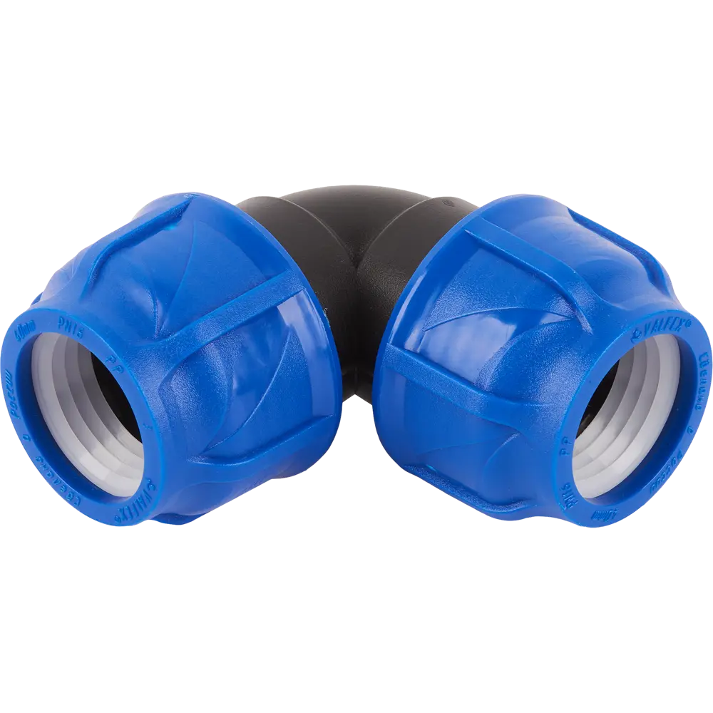 Отвод 90° ПНД Valfex 40 мм 121001214040 89106800 STLM-2028238 