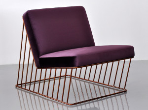 Тканевое кресло без подлокотников