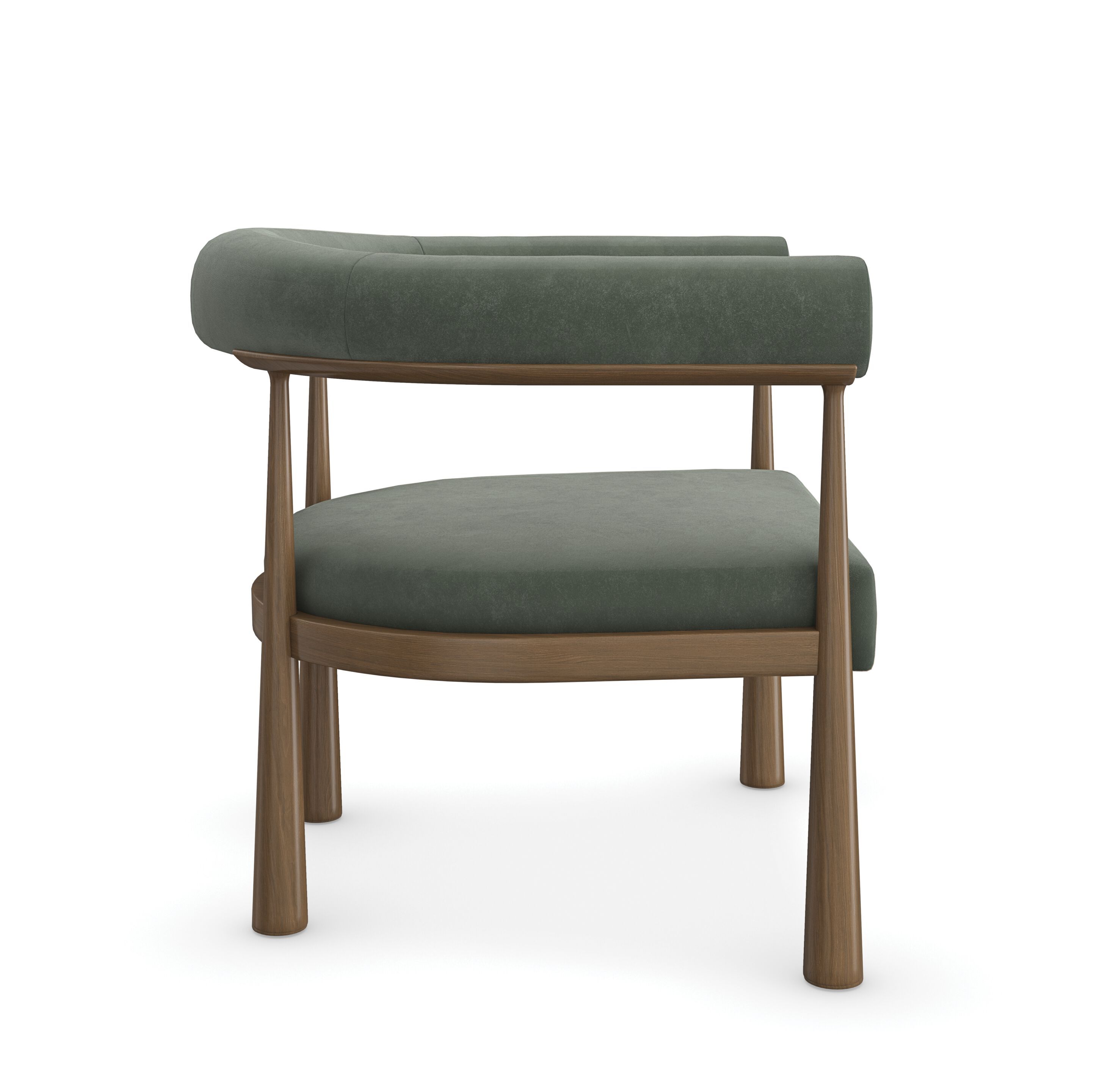 Тканевое кресло с подлокотниками Caracole BALI ARCH-00092629 - Вид №4