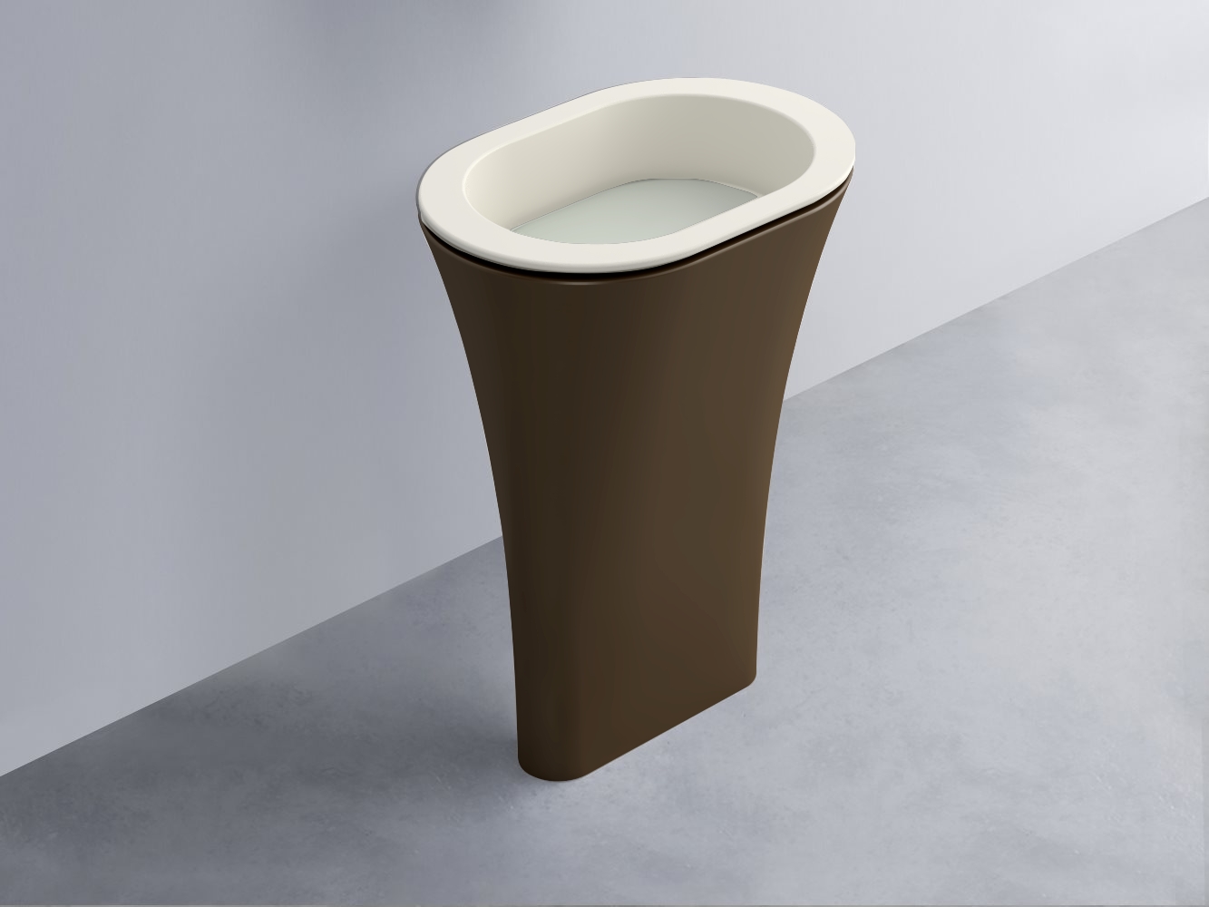 AMLA65-TL+AMPILO-PM+AMCOLO-CA Раковина Amedeo Ovale отдельностоящая cielo Enjoy + Amedeo Ceramica Cielo