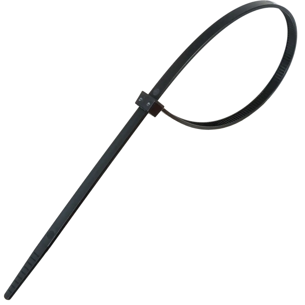 STANDERS Кабельные стяжки 4.8x290 мм черные атмосферостойкие (100 шт) 89124387 STLM-1102537 - Вид №1