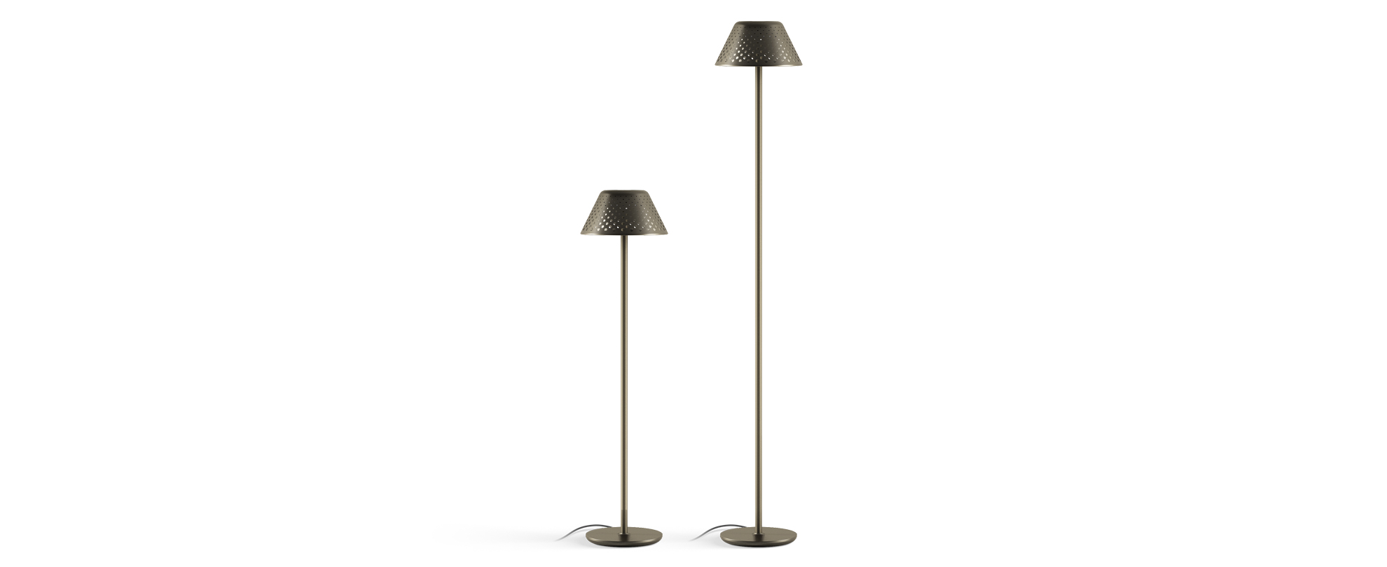 3250366 Мобильный светильник Platek MESH Piantana  MESH h. 1200 mm - LED 4000K 87°  - Вид №1