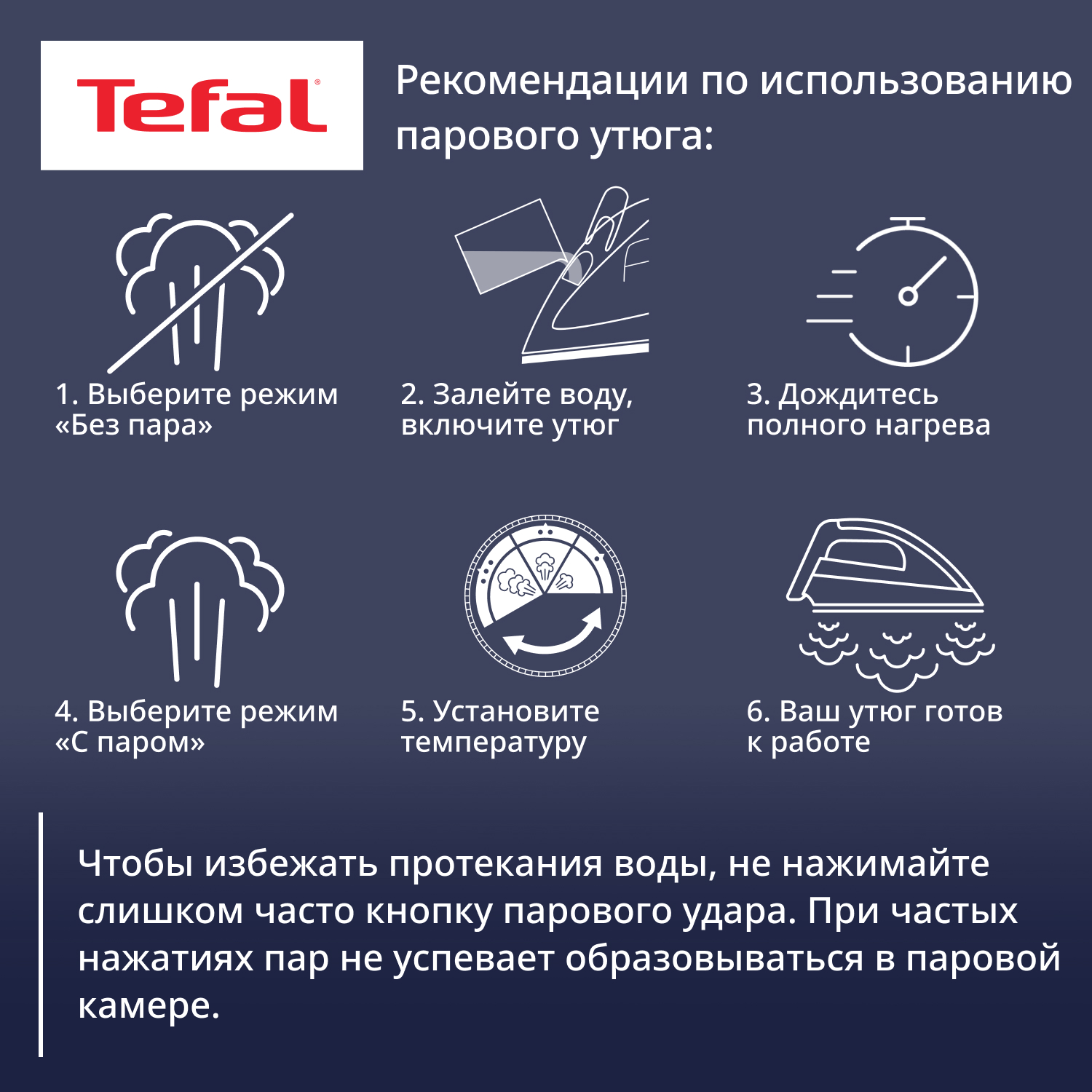 9262967 Утюг Tefal Virtuo FV1712E0 бирюзовый STDN-0082430 - Вид №10